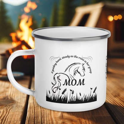 Mom Horseback Riding Camp Mug