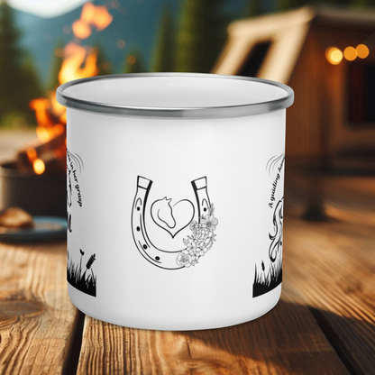 Mom Horseback Riding Camp Mug