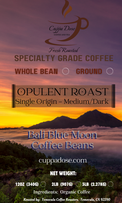 OPULENT ROAST COFFEE - MEDIUM/DARK ROAST