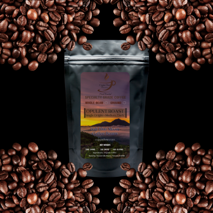 OPULENT ROAST COFFEE - MEDIUM/DARK ROAST